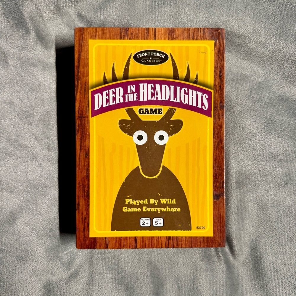 Deer in the Headlights Card and Dice Game | Board Game | Excellent